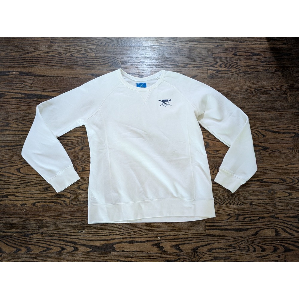 Champion Future Friendly Womens XL White Sweatshirt Crew Great Lakes Fisherman